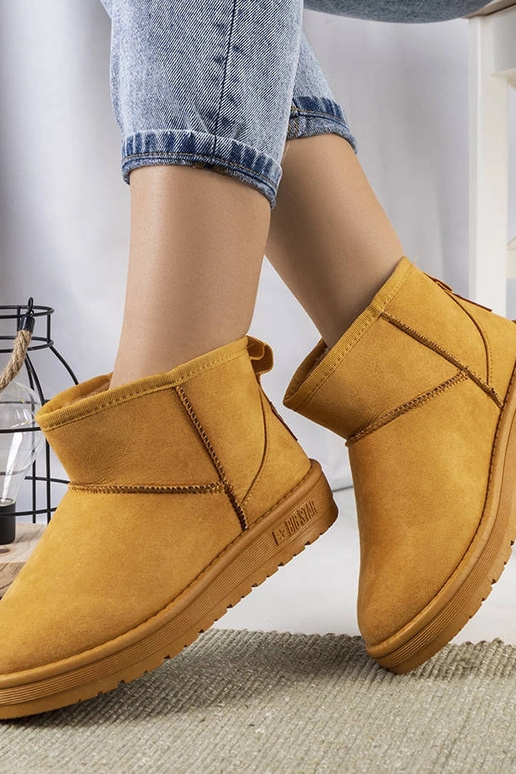 Brązowe śniegowce damskie Big Star...