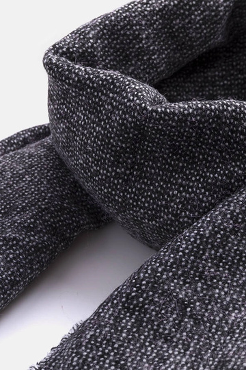 Grey cotton scarf Haddad 2