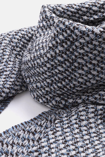 Niebieskobiały szalik Aria 2