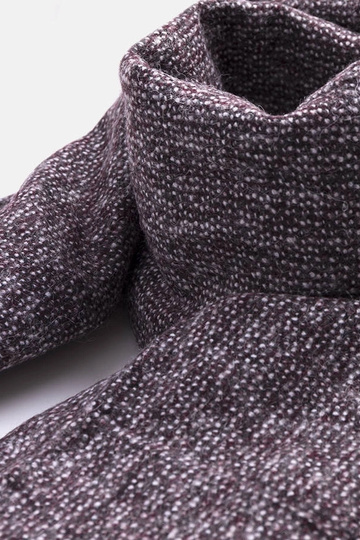 Grey cotton scarf Haddad 2