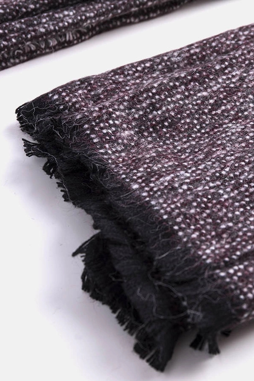 Grey cotton scarf Haddad