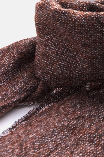 Grey cotton scarf Haddad 2