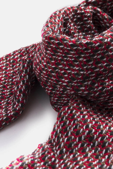 Czerwony szalik Aria 2