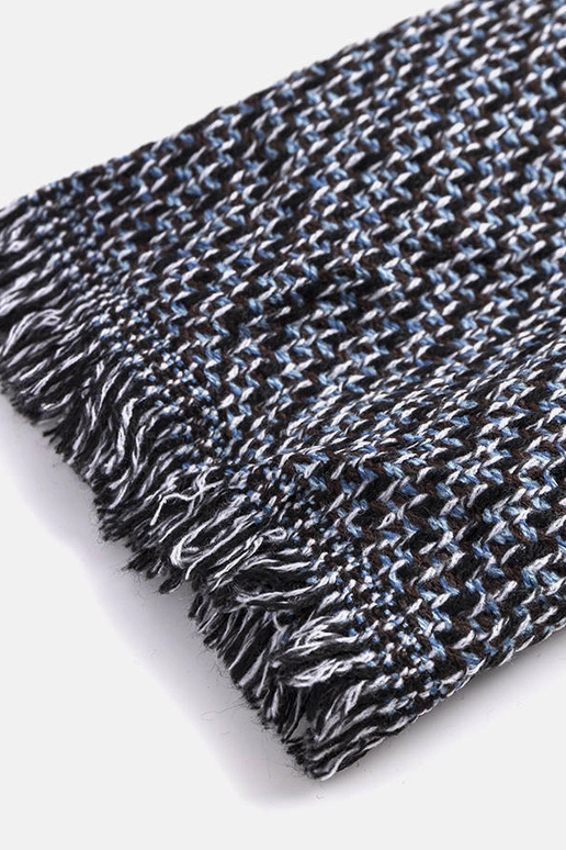 Grey cotton scarf Haddad