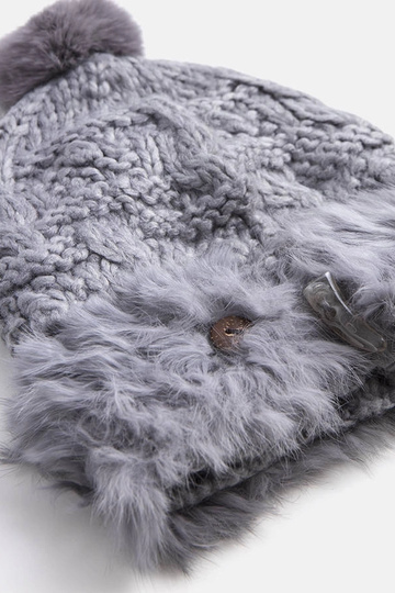 Women's maroon beanie with... 2