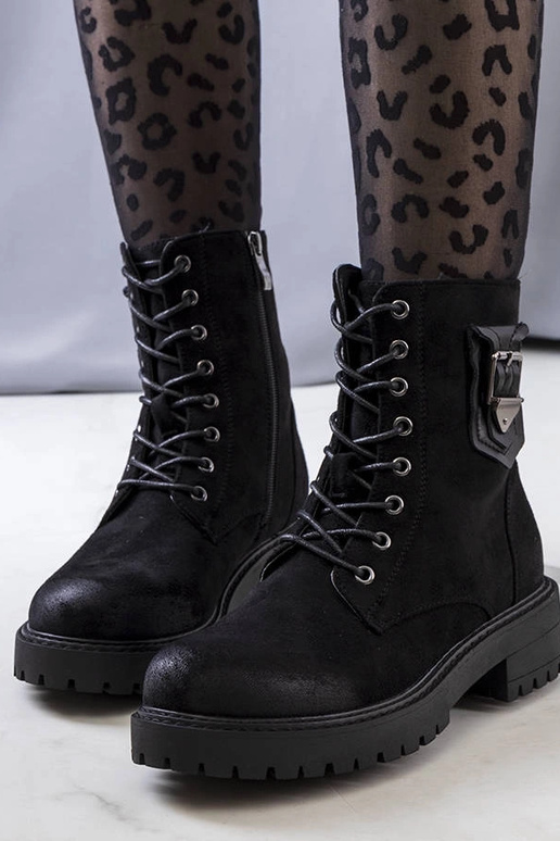 Black high boots Christabel