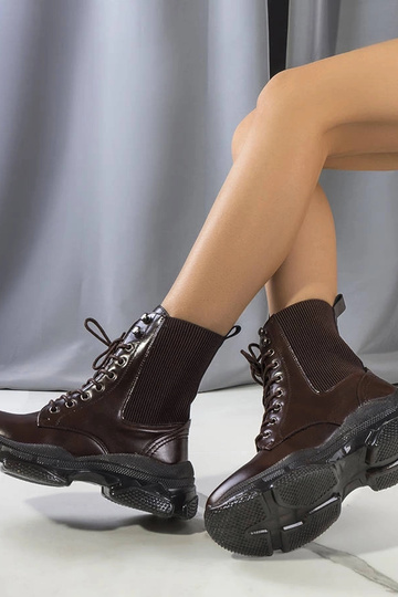 Brązowe botki Sedile 2