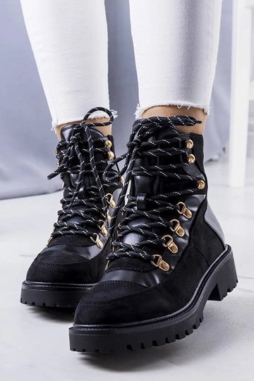 Black high boots Christabel
