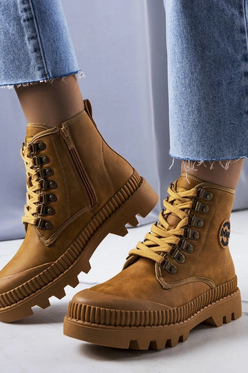 Camelowe ocieplane botki LCJ-22-44-1339L Lee Cooper 2