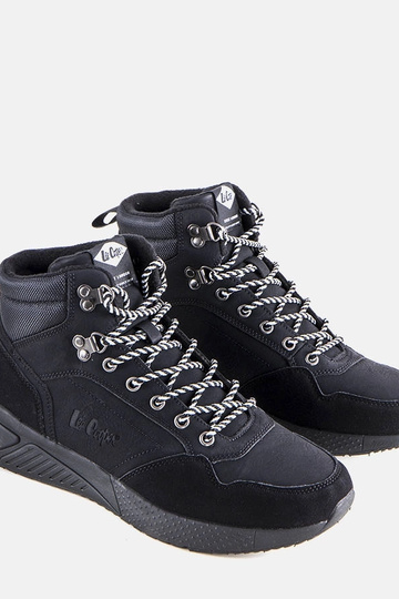 Czarne ocieplane trapery... 2