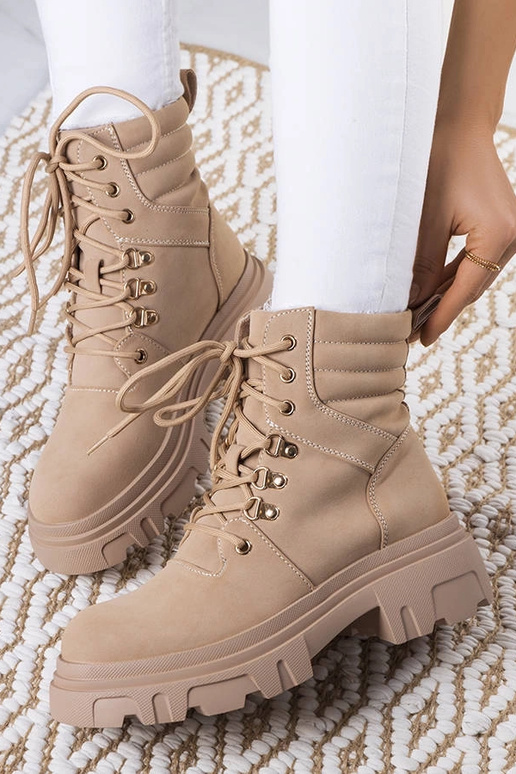 Black patent leather insulated boots...