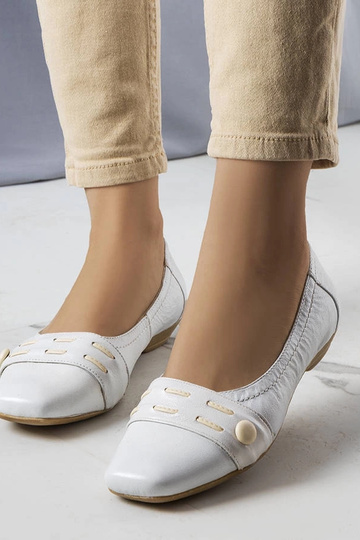 Beige ballerinas Julie