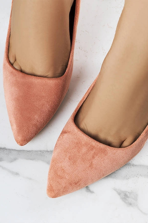 Beige high heel pumps Unos