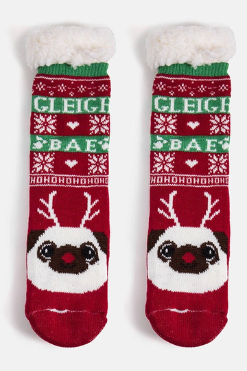 Red insulated socks Lima Bear