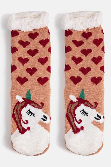 Red insulated socks Lima Bear