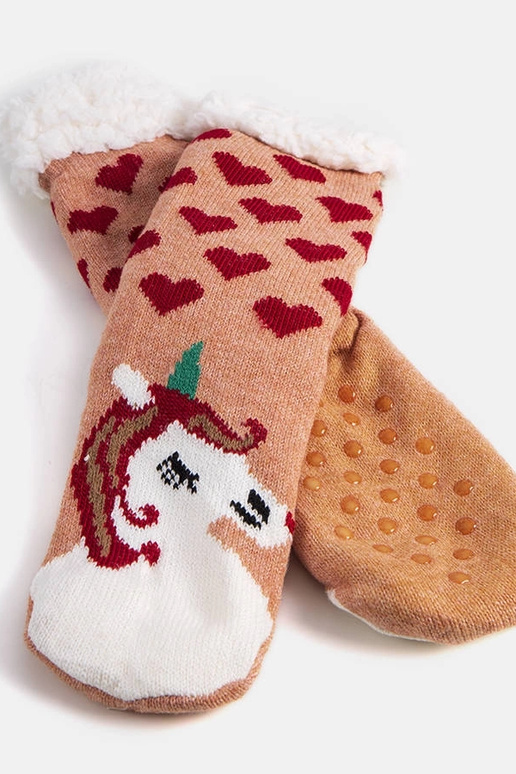Red insulated socks Lima Bear