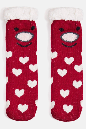 Red insulated socks Lima Bear