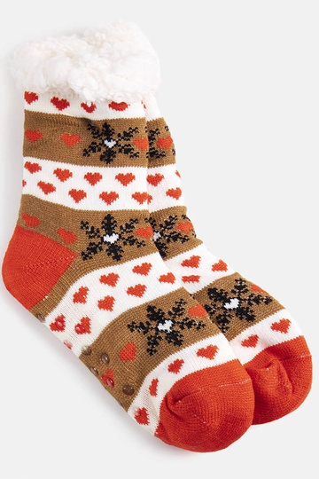 Red insulated socks Lima Bear