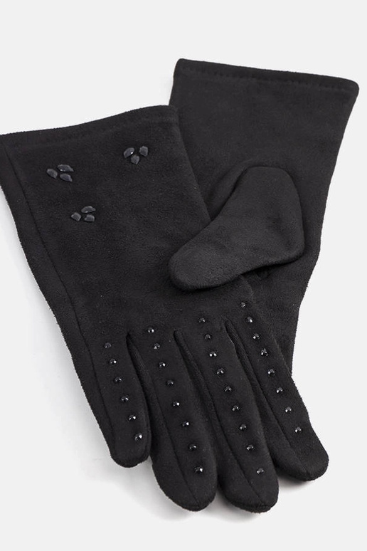 Black insulated gloves Lemieux