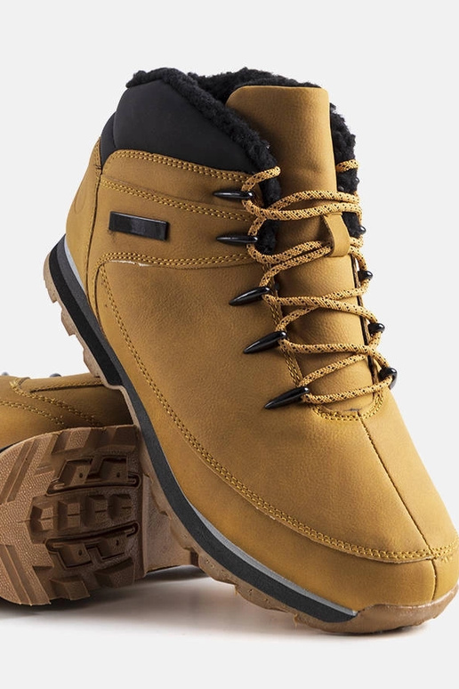 Camelowe ocieplane trapery Jemma