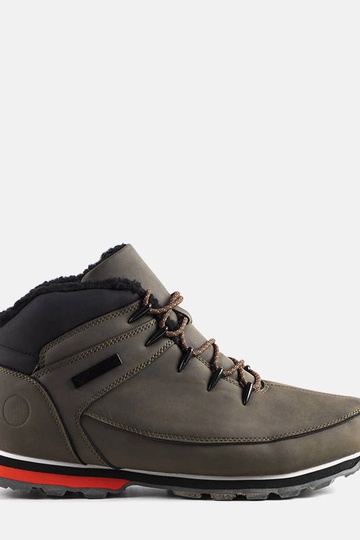 Grey insulated men's sports shoes Grifar
