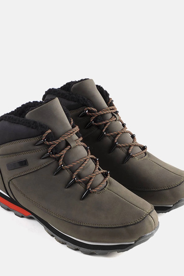 Grey insulated men's sports shoes Grifar 2