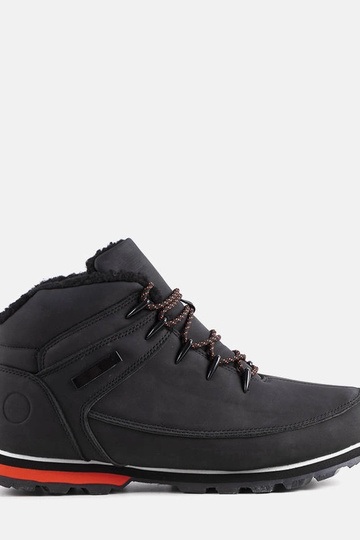 Czarne ocieplane trapery Jemma