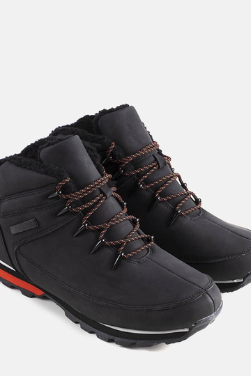 Czarne ocieplane trapery Jemma 2