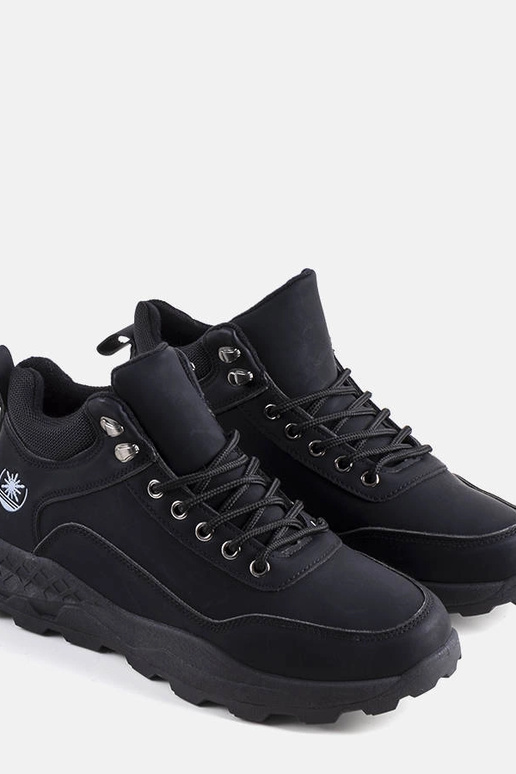 Czarne ocieplane trapery Aidan Czarne ocieplane trapery Aidan