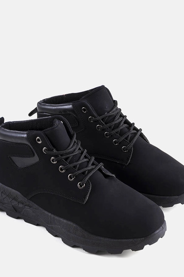 Czarne ocieplane trapery... 2