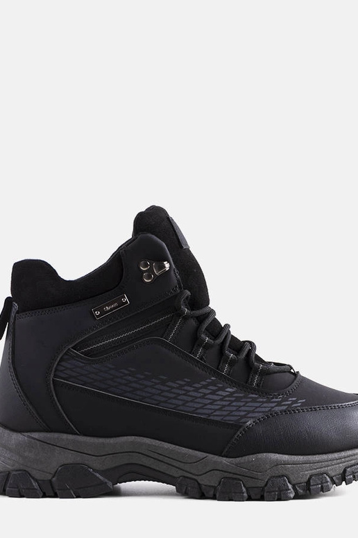 Brown insulated men's hiking boots...