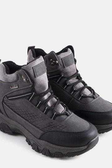 Brown insulated men's hiking boots Adrien 2