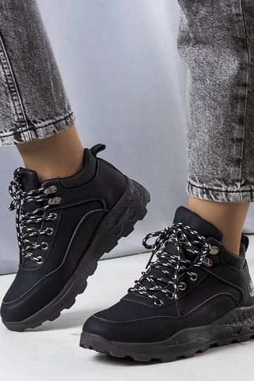 Beige insulated boots with...