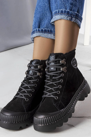 Czarne botki ocieplane Big... 2