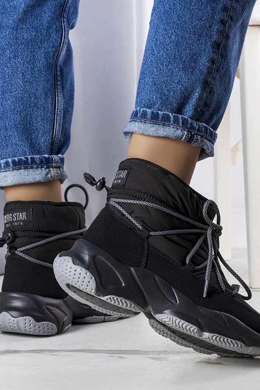 Czarne śniegowce Big Star KK274274