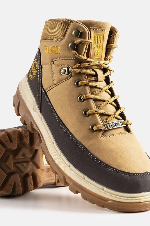 Men's black sneakers Big Star Musette