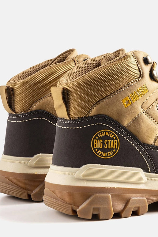 Men's black sneakers Big Star Musette