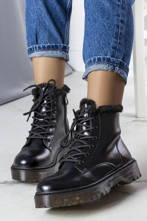 Black high boots Christabel