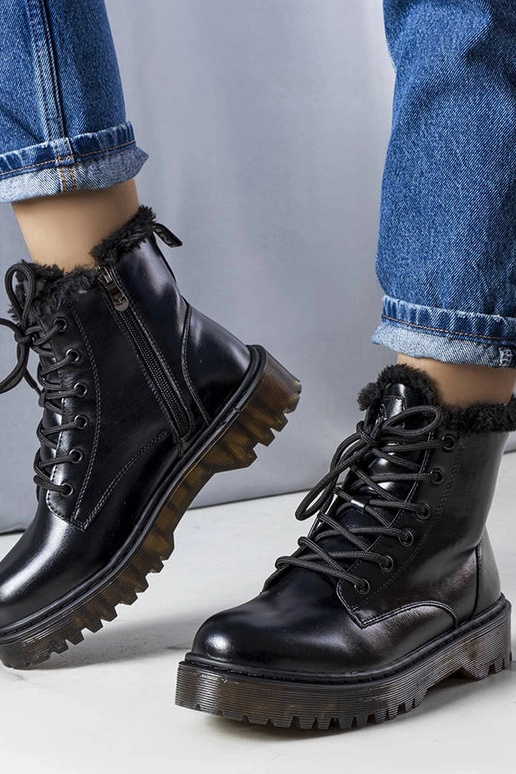 Black high boots Christabel