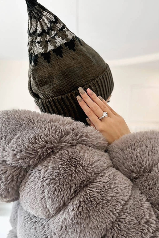 Ciemnozielona czapka Abner