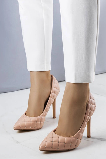 Beige high heels Thrower