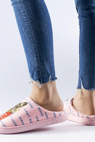 Różowe miękkie kapcie... 2