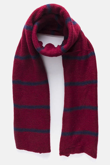 Grey cotton scarf Haddad