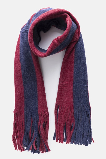Grey cotton scarf Haddad