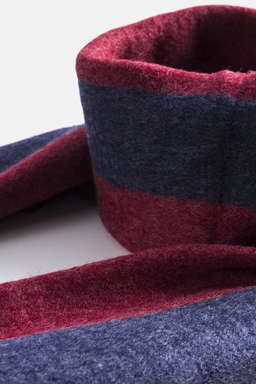 Grey cotton scarf Haddad 2