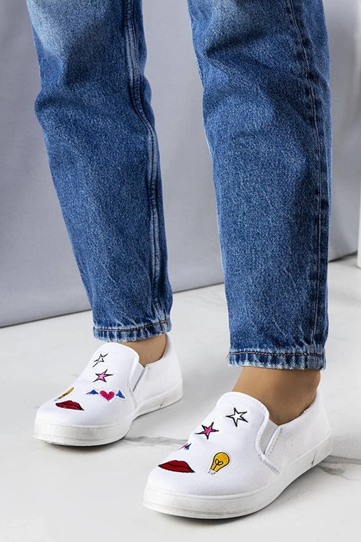 Black slip on Anais Black slip on Anais