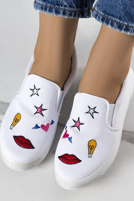 Black slip on Anais Black slip on Anais