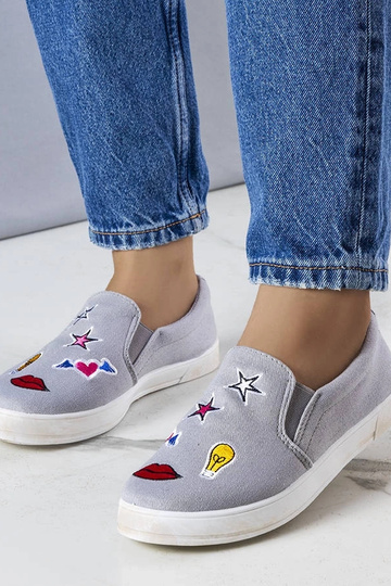 Black slip on Anais