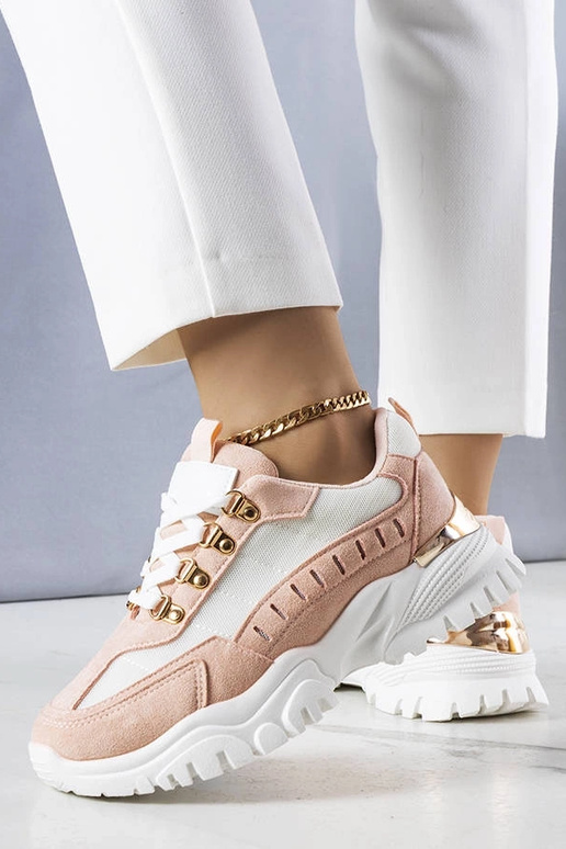Biało-różowe sneakersy Mindy Biało-różowe sneakersy Mindy
