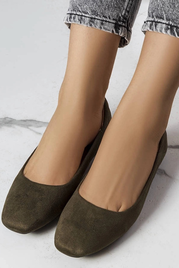 Zielone baleriny z... 2